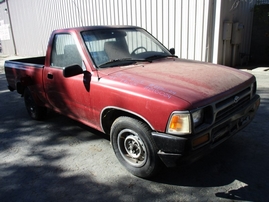 1993 TOYOTA TRUCK RED HALF TON 2.4L AT 2WD SHORT BED STANDARD CAB Z15024